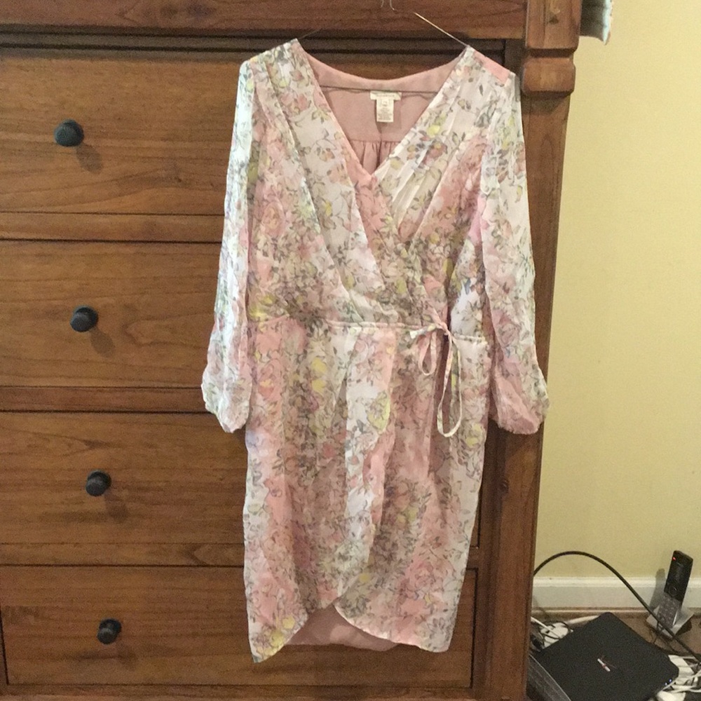 Beautiful floral dress from Sundance catalog